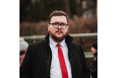 Német Klaudió, a Vajdasági Magyar Helytörténeti Társaság 15. évkönyvének szerkesztője (Hamar Richárd)