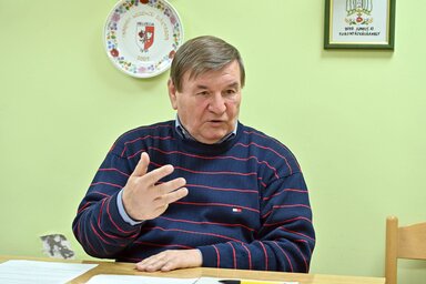 Lantos Lajos: „Vannak még magyarok Versecen” (Kecskés István felvétele)