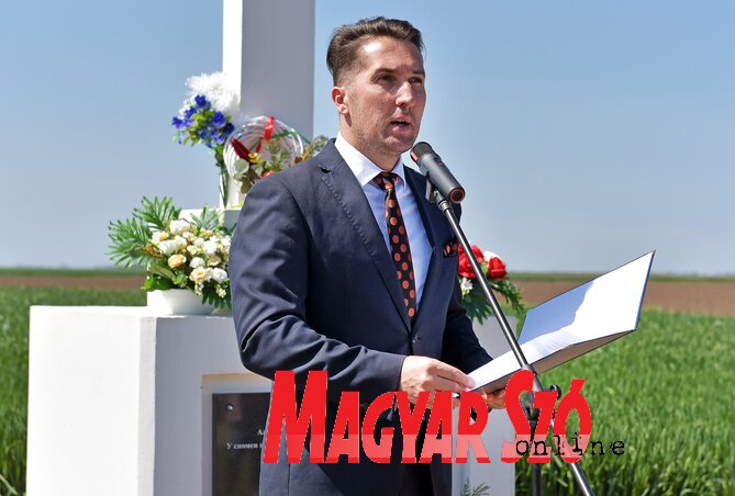 Újhelyi Nándor: Nem lehet jövője annak a közösségnek, amely nem tudja megőrizni a múltját (Gergely Árpád felvétele)
