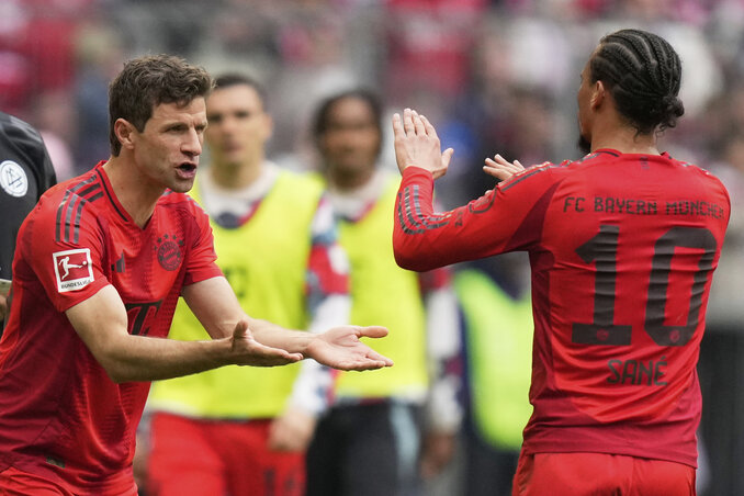 Thomas Müller jubilált (Fotó: Beta/AP)
