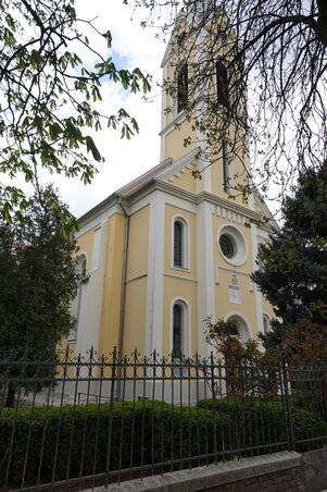 A megújult bácsgyulafalvi templom (Fotó: sombor.rs)