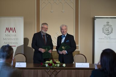 Turi Attila és Vizi E. Szilveszter (Fotó: MTI)