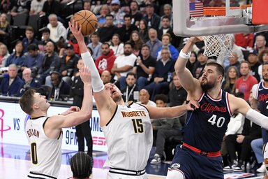 A Clippers és a Denver a rájátszás egyik legizgalmasabb párharcát vívja (Fotó: Beta/AP)