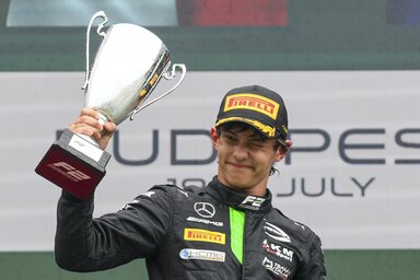 Andrea Kimi Antonelli (Fotó: MTI)