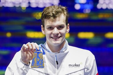Kós Hubert igazi éremhalmozó lehet Los Angelesben (Fotó: MTI)