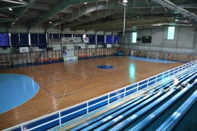 A temerini sportcsarnok, ahol számos helyi és nemzetközi rendezvényt tartanak