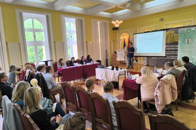 A diákok ezúttal is ötletesebbnél ötletesebb munkákat mutattak be (Dér Dianna felvétele)