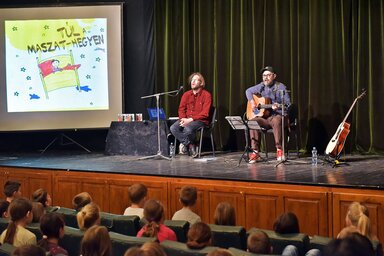 Varró Dániel és Molnár György életre keltette a verseket (Gergely Árpád felvétele)