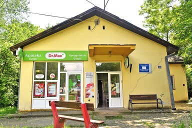 Az egészségház épülete megsüllyedt (Gergely Árpád felvétele)