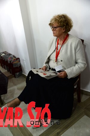 Kabók Erika, a délvidéki médiatalálkozó ötletgazdája (Dávid Csilla felvétele)