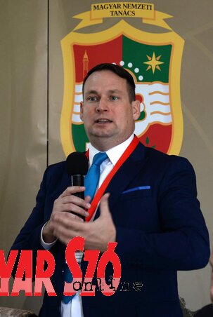 Fremond Árpád az MNT-t érintő kérdésekkel foglalkozott (Dávid Csilla felvétele)