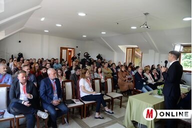 Több mint száz médiamunkás vett részt a találkozón (Diósi Árpád felvétele)