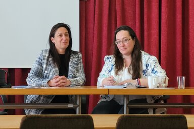 Dr. Dragana Ćorić és Slađana Radovanović (Lakatos János felvétele)