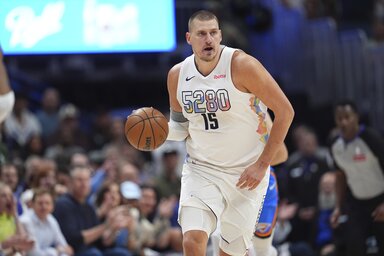 Nikola Jokić, a rendszer maga (Fotó: Beta/AP)