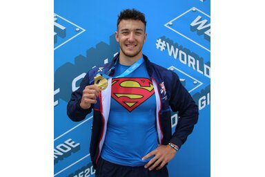 Strahinja Dragosavljević (Fotó: facebook.com/kayakserbia)