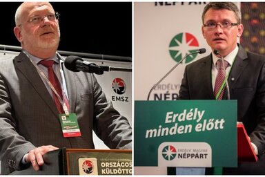 Zakariás Zoltán és Csomortányi István (Fotó: Erdélyi Magyar Néppárt)