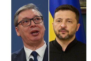 Az államfő szavai szerint nyílt beszélgetést folytatott az ukrán elnökkel