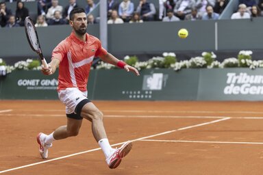 Đoković Genfben a Fucsovics felett aratott győzelemmel kezdett (Fotó: Beta/AP)