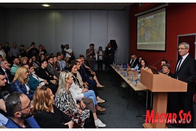Dragan Glamočić nyitotta meg a konferenciát (Fotó: Dávid Csilla)