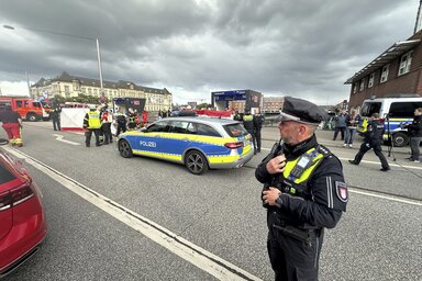 Egy embert őrizetbe vettek az egyik peronon elkövetett késelés után (Fotó: Beta/AP)