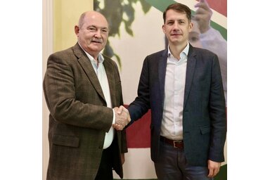 De Blasio Antonio és dr. Pásztor Bálint (Facebook/Dr. Pásztor Bálint)