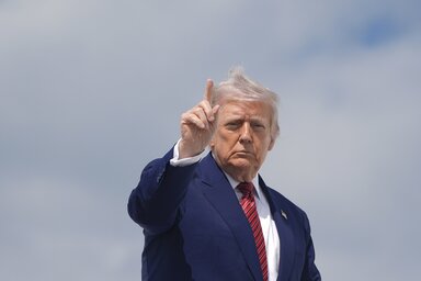 Tehetséges „bizonytalanságkeltő” – Donald Trump (Fotó: AP via Beta)