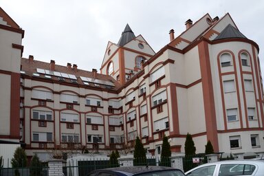 A kollégium épülete (Dávid Csilla felvétele)