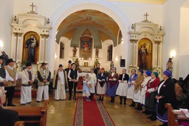 A verseci Petőfi Sándor Magyar Kultúregyesület a tavaly Pancsován megszervezett betlehemes találkozón is bemutatkozott (Vidács Hajnalka)