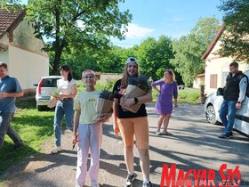 Levendula szüret a Topolyai Művésztelepen