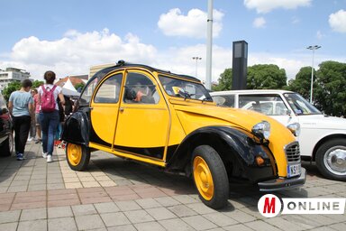 A Citroën 2CV legendába illő modell, 1948 és 1990 között nemcsak Európában, hanem Argentínában, Chilében és Uruguayban is gyártották (Fotó: Diósi Árpád)