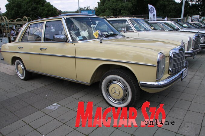 A „taxismercedes” elnyűhetetlen. 1968 és 1976 között csaknem kétmillió példány készült belőle, és egyáltalán nem lepődünk meg, amikor azt halljuk, hogy egyesek „beletapostak” egymilliónál is több kilométert. A rekord állítólag 4,6 millió km. (Fotó: Diósi Árpád) A „taxismercedes” elnyűhetetlen. 1968 és 1976 között csaknem kétmillió példány készült belőle, és egyáltalán nem lepődünk meg, amikor azt halljuk, hogy egyesek „beletapostak” egymilliónál is több kilométert. A rekord állítólag 4,6 millió km. (Fotó: Diósi Árpád)