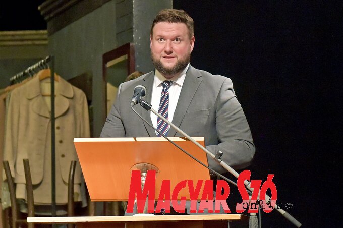 Vincze Máté Gábor: Magyarország egy gazdag kultúrnemzet, és „ugyan abban a ligában játszunk, amelyben a legnagyobbak is” (Fotó: Gergely Árpád felvétele)