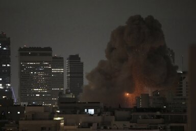 A támadások nyomán több száz otthon lakhatatlanná vált (Fotó: Beta/AP)