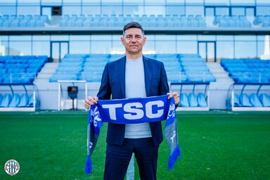 Darije Kalezić a TSC új vezetőedzője (Fotó: TSC)