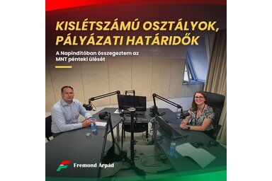 Fremond Árpád a Szabadkai Magyar Rádióban (Facebook/Fremond Árpád)