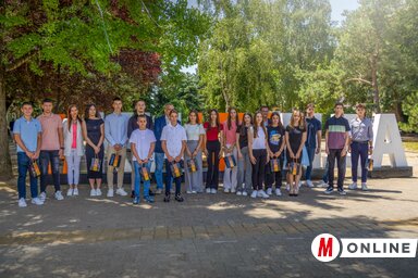 Nagykikindán ajándékkal lepték meg az év diákjait (Fotó: Vidács Hajnalka)