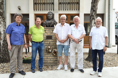 Megyeri Gábor, Halmy György, Koltay Gábor, Horváth Mihály és Lovass Tibor (Fotó:Horváth Zsolt, A Rin Tin Tin Facebook-oldala)