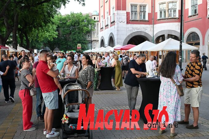Borozgatás, hűsölés, sétálás (Molnár Edvárd felvétele) Borozgatás, hűsölés, sétálás (Molnár Edvárd felvétele)