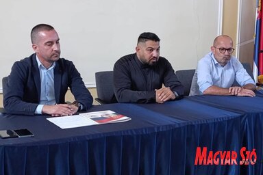 Nenad Đokić, Željko Radu és Nenad Simić (Fotó: Vidács Hajnalka)