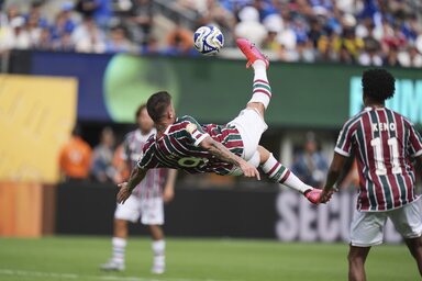 A látványos mozdulat sem volt elég a Fluminense-gólhoz (Fotó: Beta/AP)