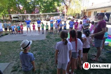 Különböző csapatjátékokon vettek részt a fiatalok (Fotó: Gulyás Réka)