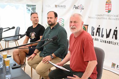 Erdélyi Rudolf Zalán, Nacsa Lőrinc és Kántor Zoltán (Fotó: MTI)