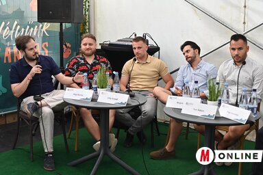 Bagi Barna, Karpinecz Krisztián, Cilip Árpád, Bogos Ákos (Fotó: Ótos András)