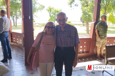 Vera Hrćan Ostojić és Milan Kovačević Palicson (Fotó: Lukács Melinda)