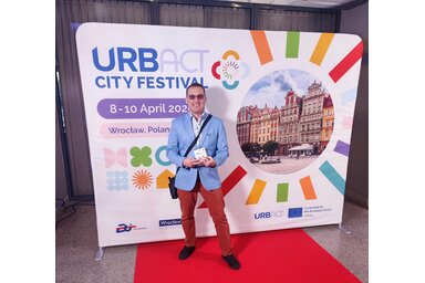 Mikusák István a wrocławi konferencián (Forrás: Facebook)