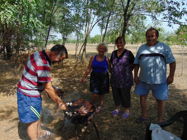 A szajáni Délibáb Hagyományápoló és Természetbarát Kör tagjai barátkozni jöttek