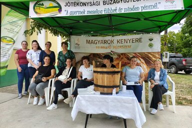 A falugazdászok és a szervezők (Fotó: Turza Szabolcs)