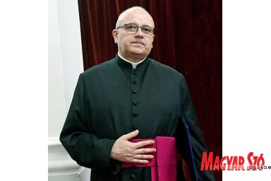 Ft. Szungyi Károly adai esperesplébános (Fotó: Gergely Árpád)