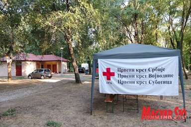 Pénteken délután már benépesült a táborhely (Fotó: Tóth Péter)