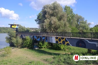 Vízkivételi mű az újvidéki Duna-parton (Szeli Balázs felvétele)